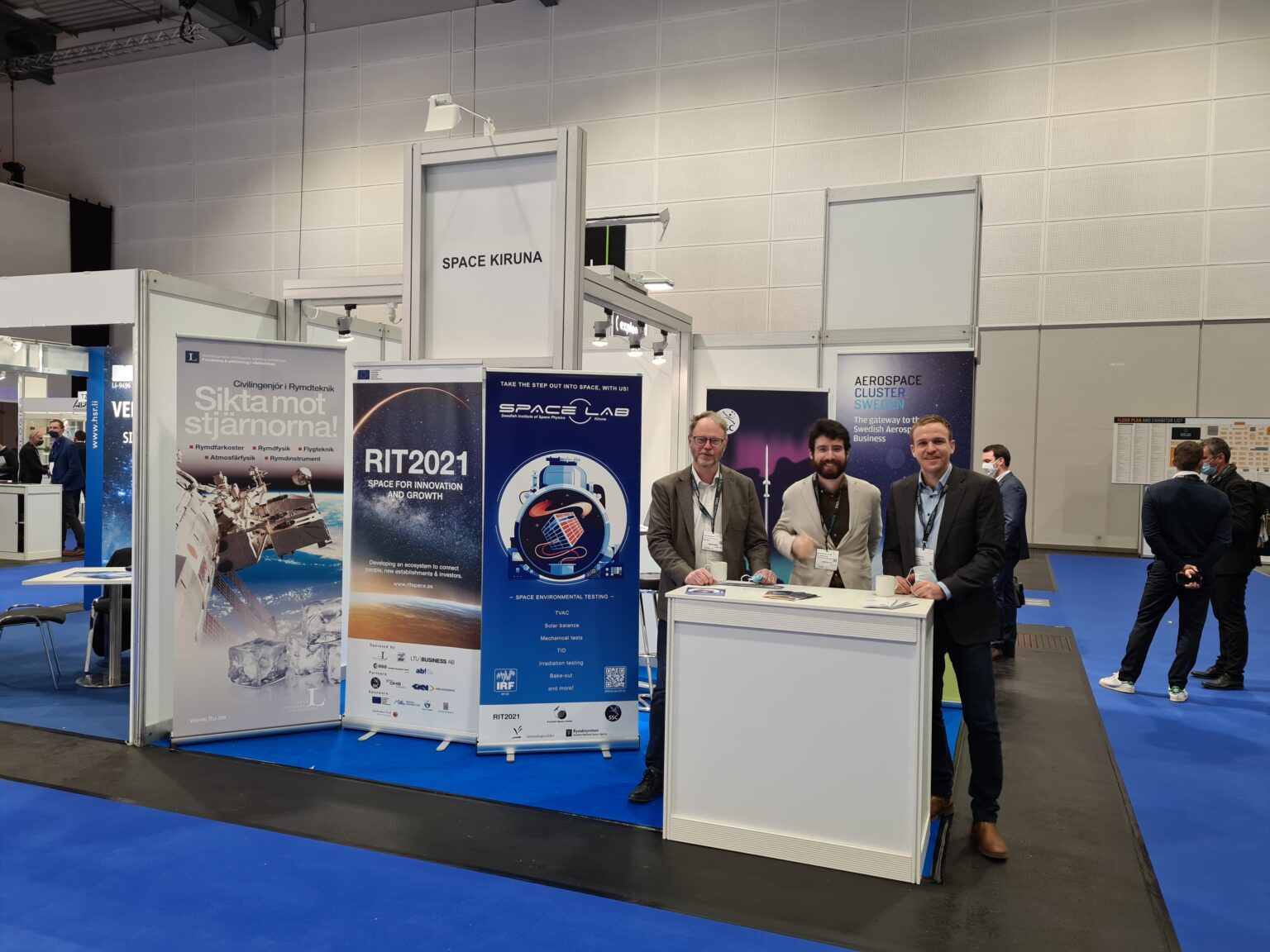 Aerospace Cluster Sweden på SPACE TECH EXPO, Bremen ACS